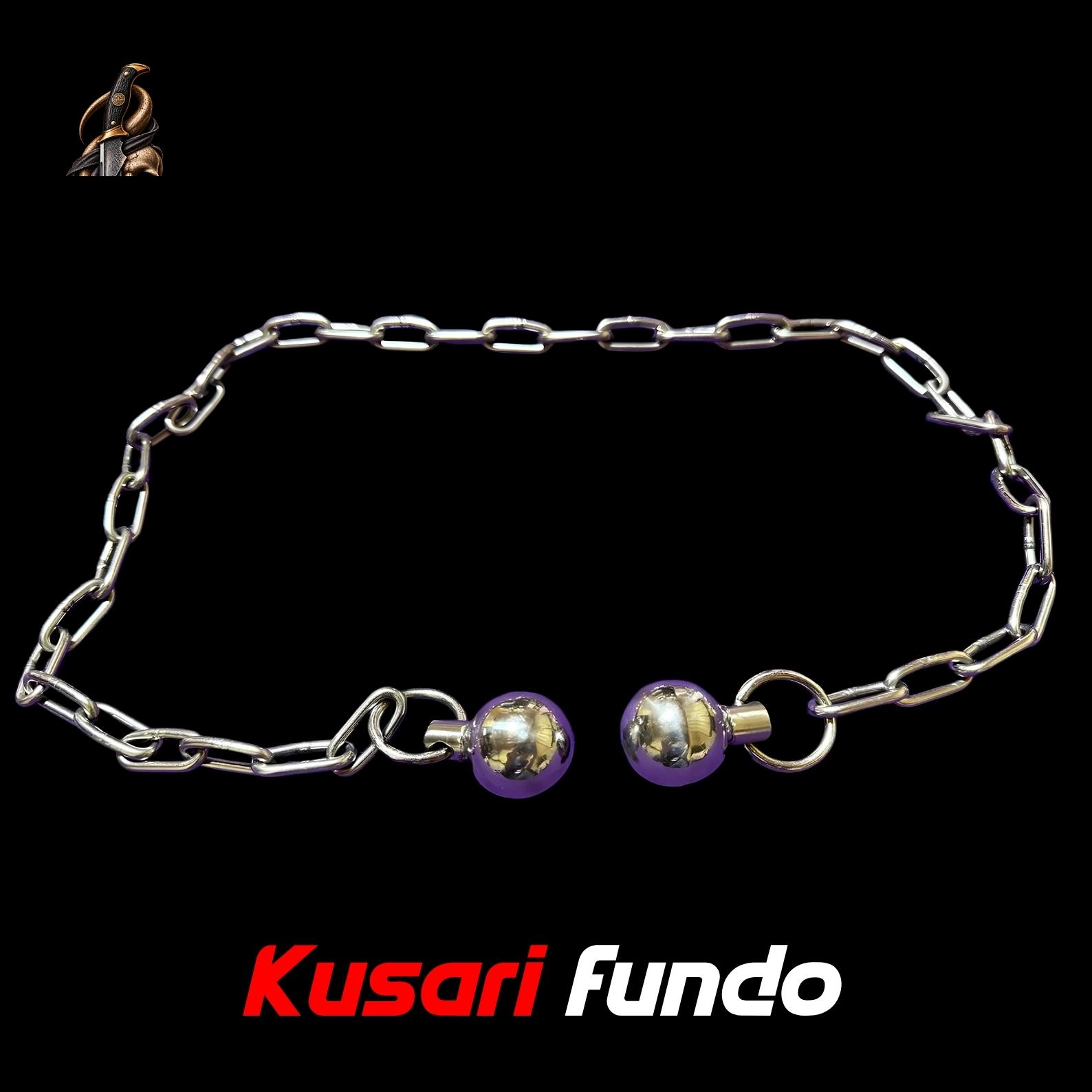 Kusari fundo handmade stainless steel