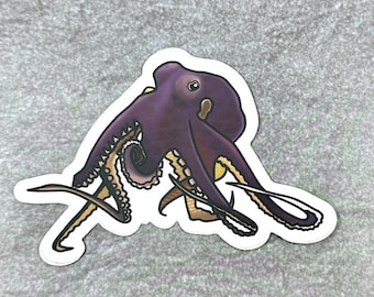 Adesivo de polvo animal desenho animado adesivos arte original fofo decalque para laptop à prova d'água