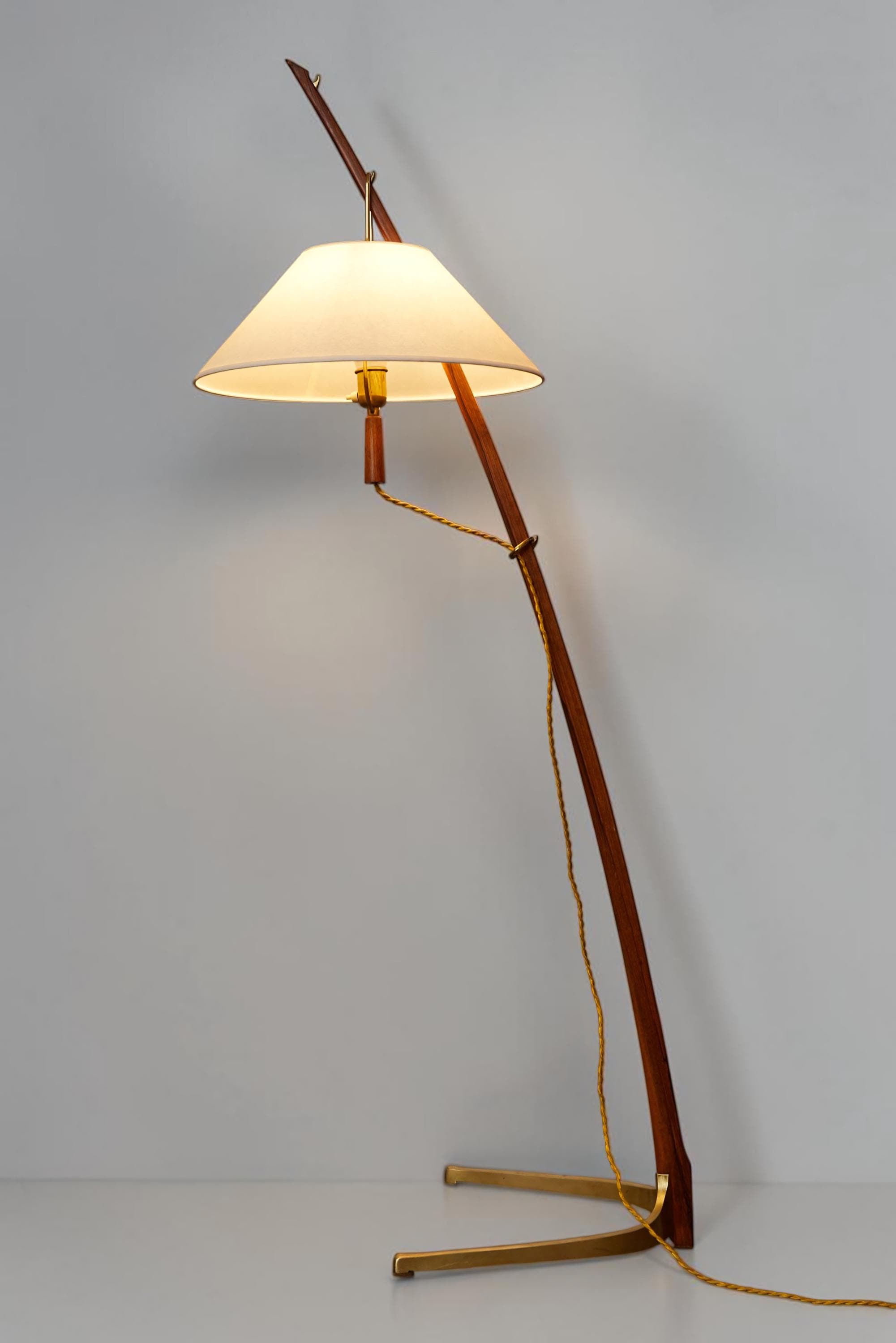 Mid century floor lamp - Etsy 日本