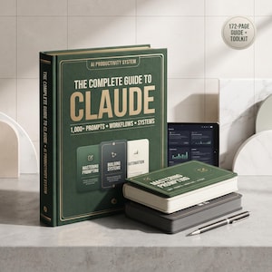 The Complete Guide to Claude — Prompts, Use Cases, and Workflows for Real Results