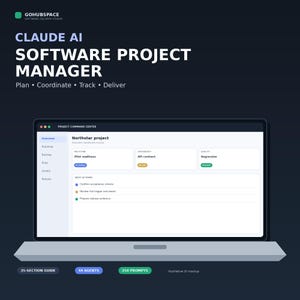 Claude AI Software Project Manager Toolkit | PRD:er, agil planering och leverans