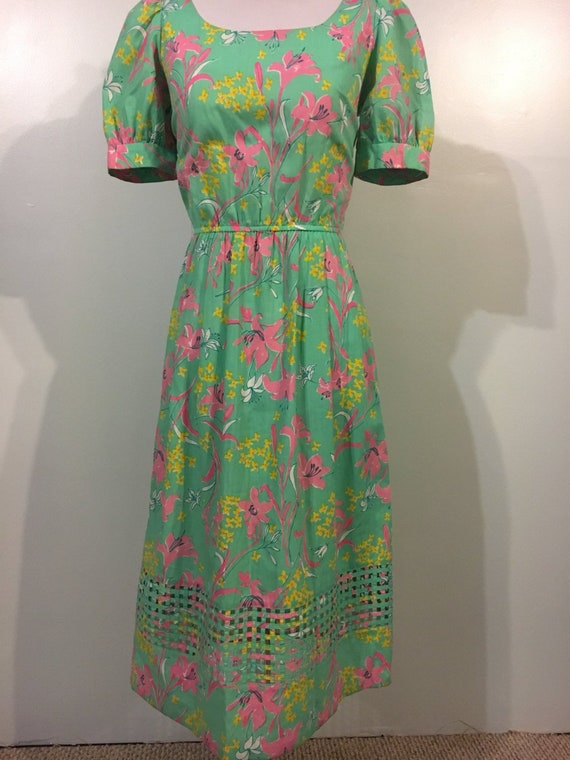 1980s Lilly Pulitzer dress