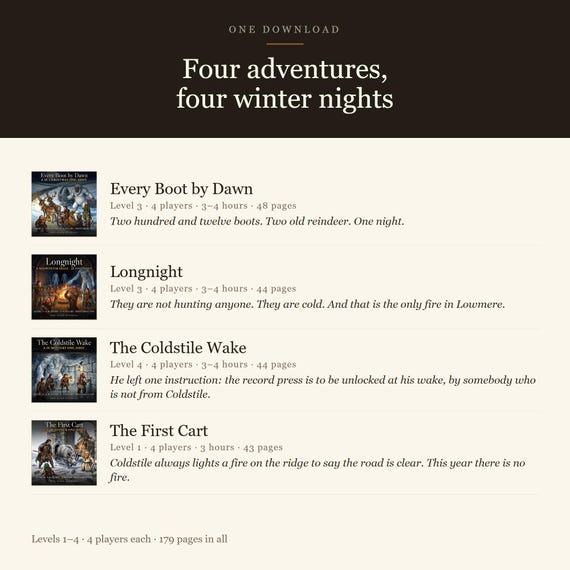 Four Winter Adventures — image 2