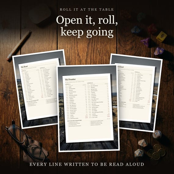 DnD 5e Encounter Tables — Travel — image 10