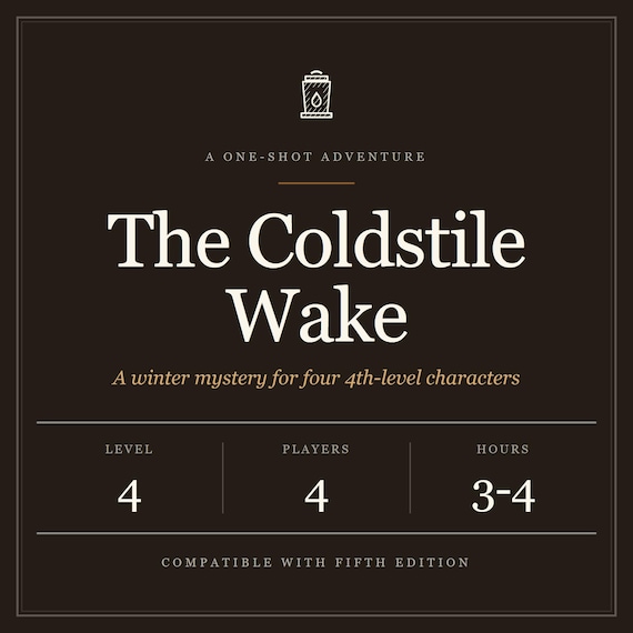 The Coldstile Wake Winter Mystery