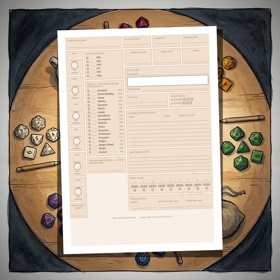 DnD Character Sheet Bundle 5e — image 7