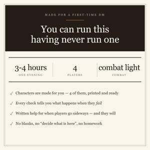 The Saltless Regatta DnD 5e Heist Adventure – Level 4, 4 Players (Digital Download) image 5