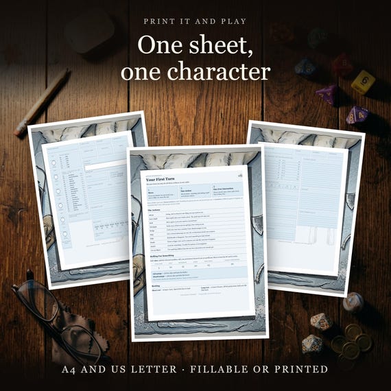 DnD Character Sheet 5e Frostbound — image 9