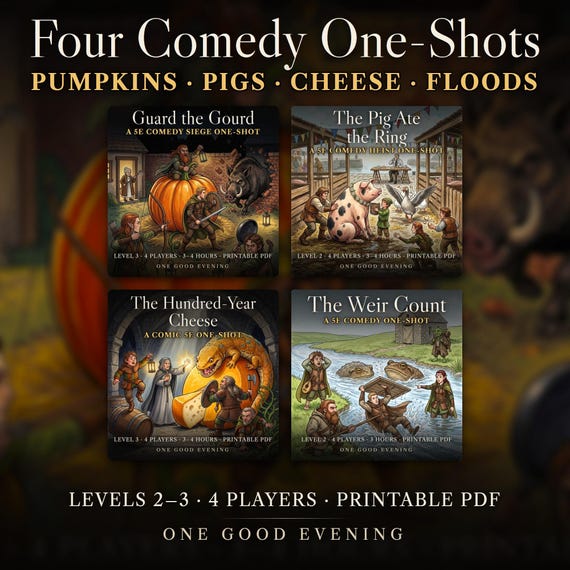 Four Comedy Adventures — image 1