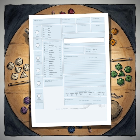 DnD Character Sheet Bundle 5e — image 6