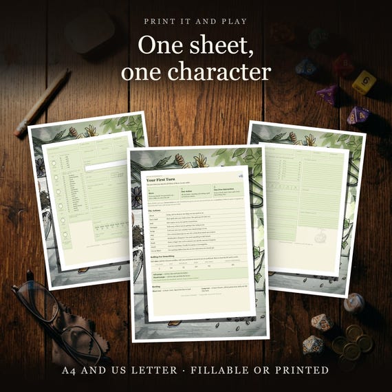 DnD Character Sheet 5e Verdant — image 9