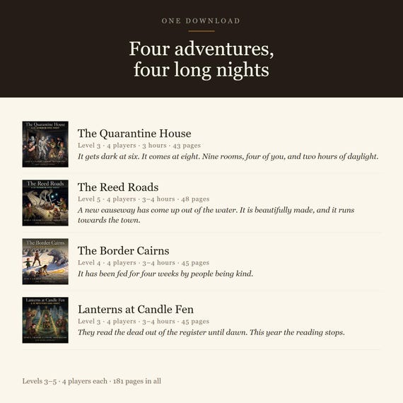 Four Horror Adventures — image 2