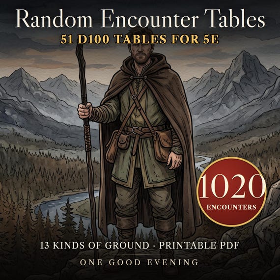 DnD Random Encounter Tables 5e — image 1