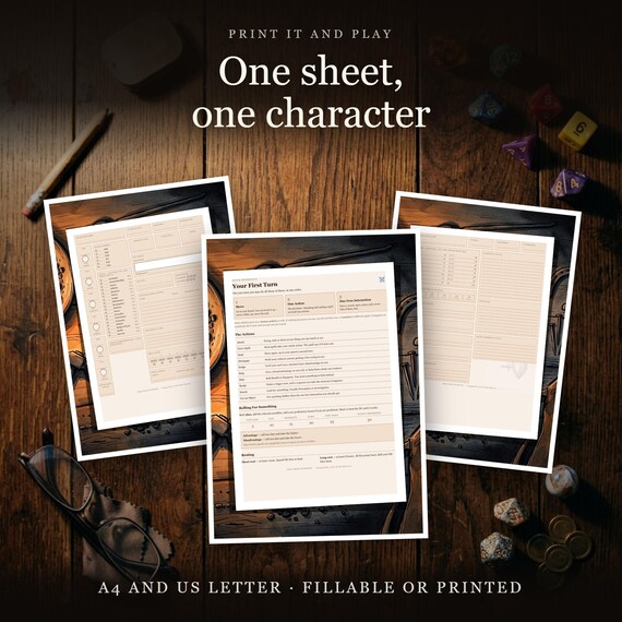 DnD Character Sheet 5e Ember — image 9
