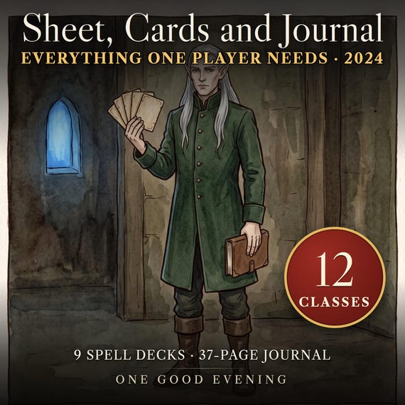 Sheet, Cards and Journal Kit — 2024 — image 1