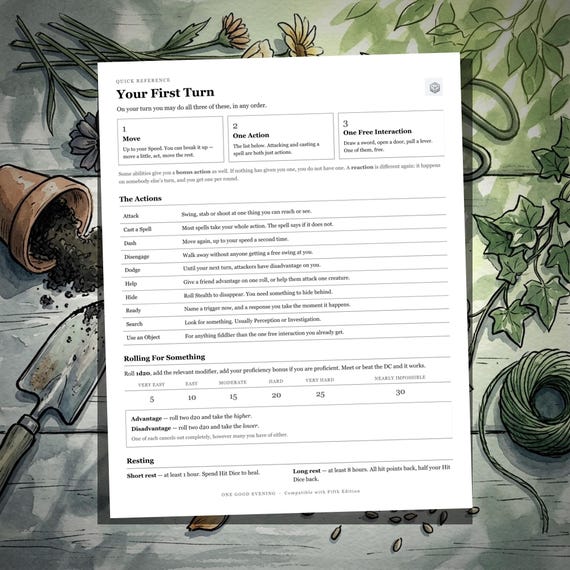 DnD Character Sheet 5e Verdant — image 8