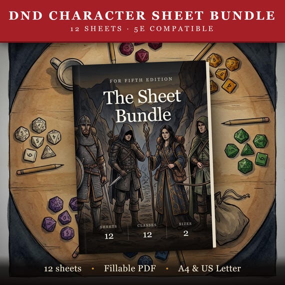 Sheet, Cards and Journal Kit — 5e — image 2