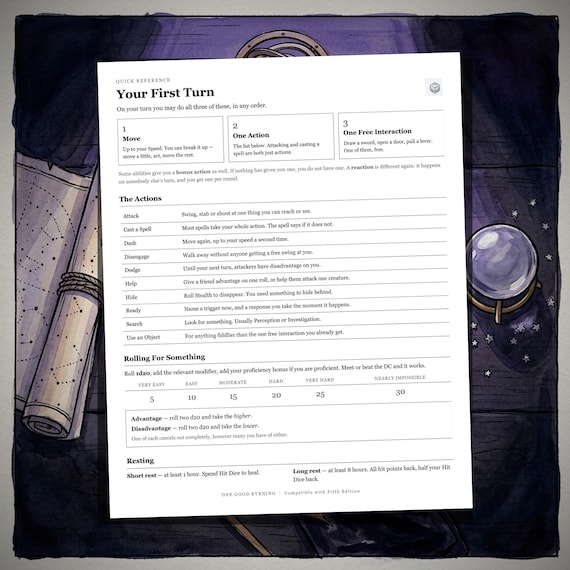 DnD Character Sheet 5e Arcane — image 8