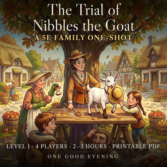 The Trial of Nibbles the Goat — image 1