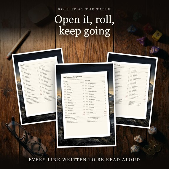 DnD 5e Encounter Tables — Complete Bundle — image 10