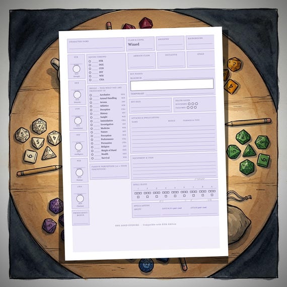 DnD Character Sheet Bundle 5e — image 4