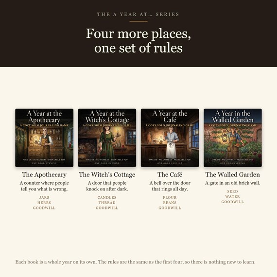 A Year at… — Four More Books — image 2