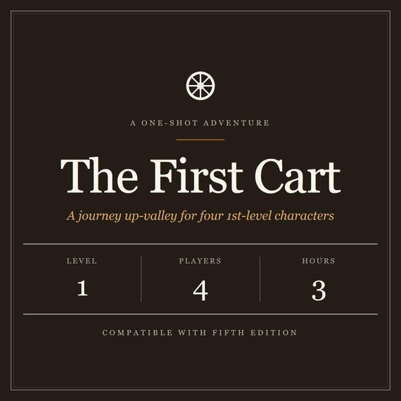 The First Cart