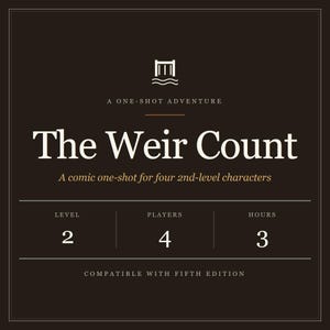 The Weir Count Comic D&D Adventure – Level 2, 4 Players, 3 Hours (PDF Download) image 1