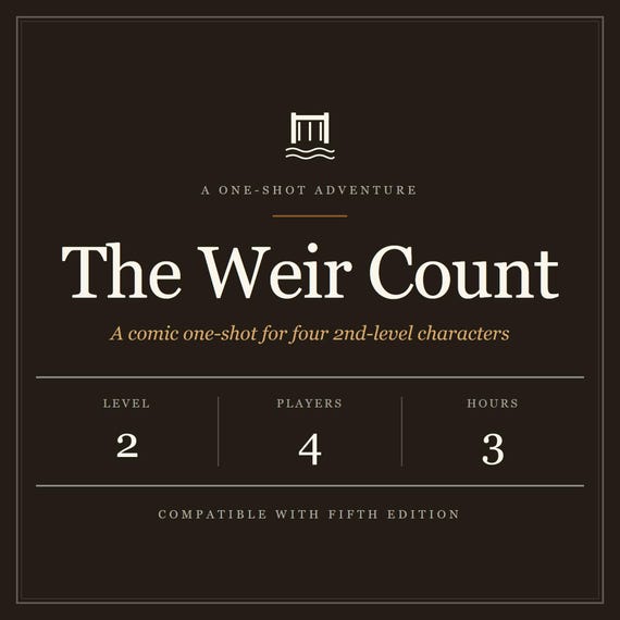 The Weir Count Comic