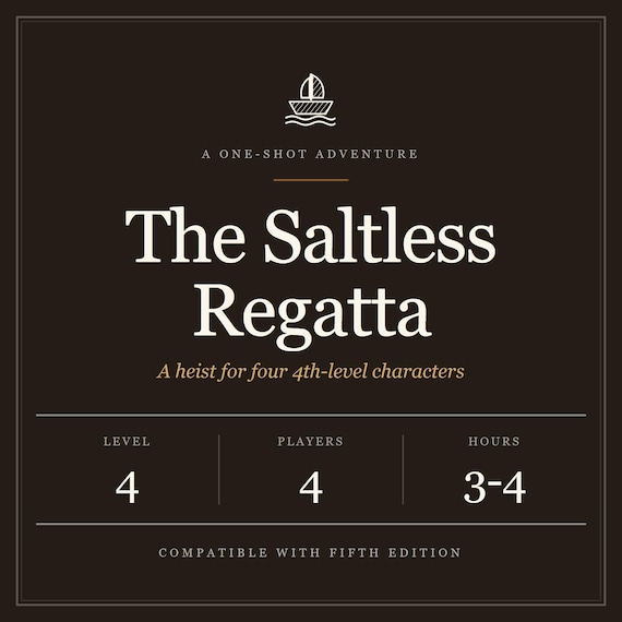 The Saltless Regatta