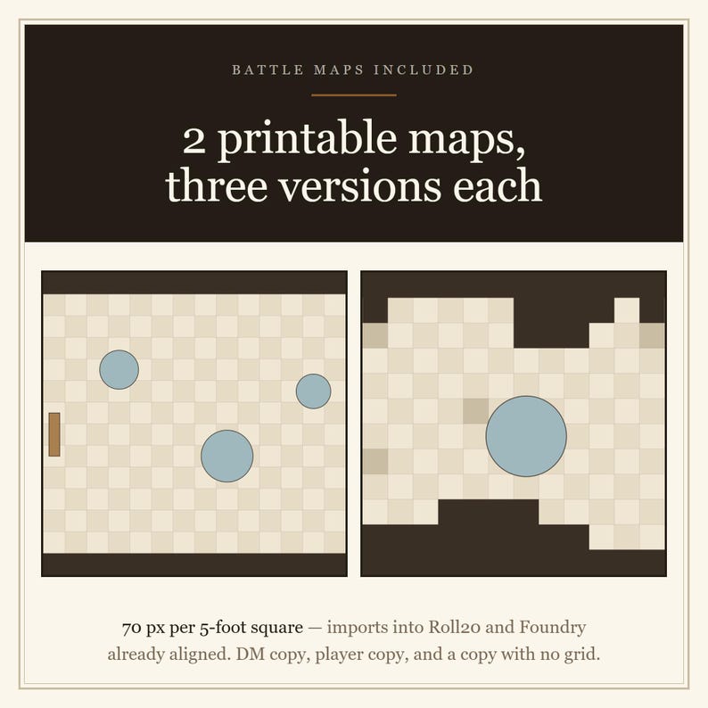 The Salt Chapel D&D 5e One-Shot Mystery Adventure (Level 2, 4 Players) image 3
