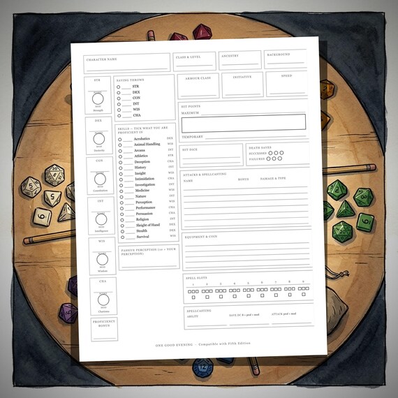 DnD Character Sheet Bundle 5e — image 9