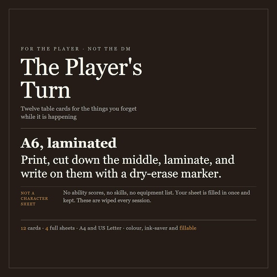 DnD Spell Slot Tracker and Combat Cards 5e — image 2