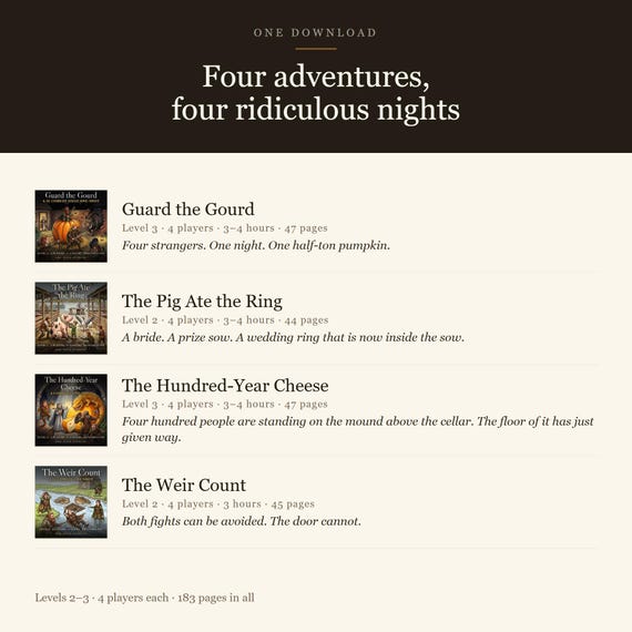 Four Comedy Adventures — image 2