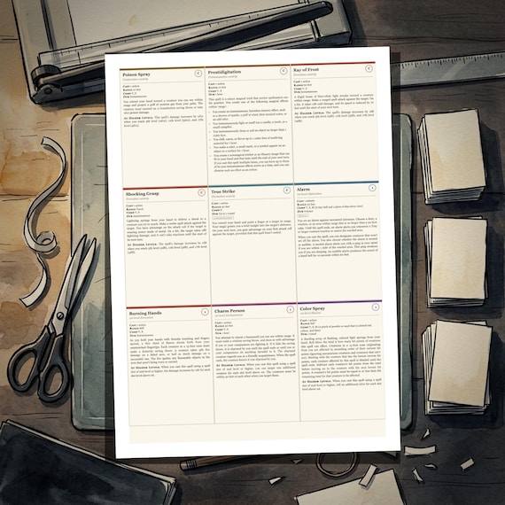 DnD 5e Card Bundle — 2014 rules — image 3