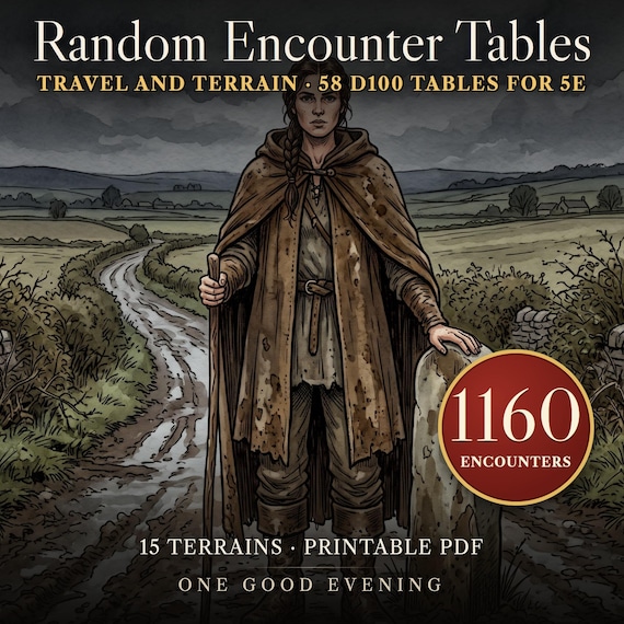 DnD 5e Encounter Tables — Travel — image 1