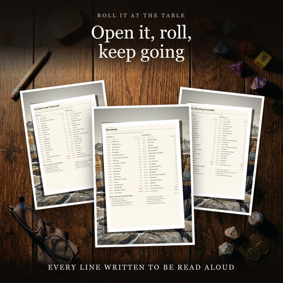 DnD 5e Encounter Tables — Hard Country — image 10