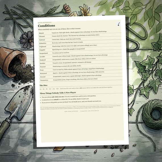 DnD Character Sheet 5e Verdant — image 5