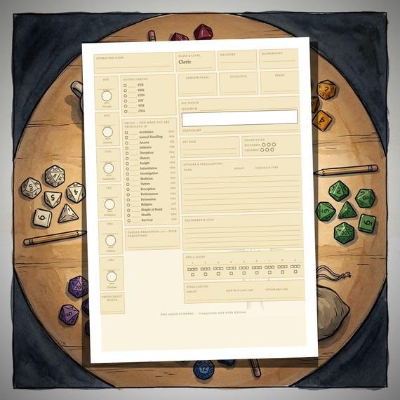 DnD Character Sheet Bundle 5e — image 8