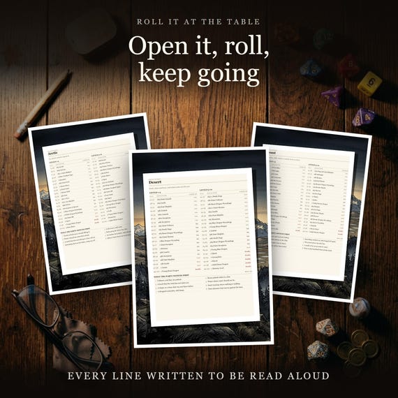 DnD Random Encounter Tables 5e — image 10