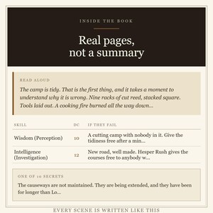 Przygoda jednorazowa The Reed Roads Dark Horror (poziom 5, 4 graczy) (PDF) zdjęcie 4