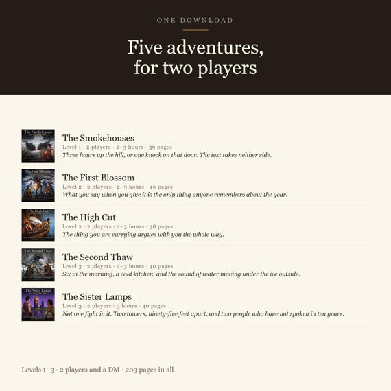 Five One-Shots for Two — image 2