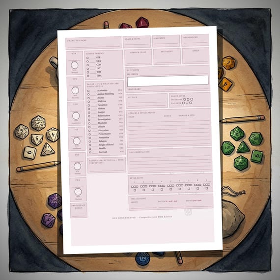 DnD Character Sheet Bundle 5e — image 2