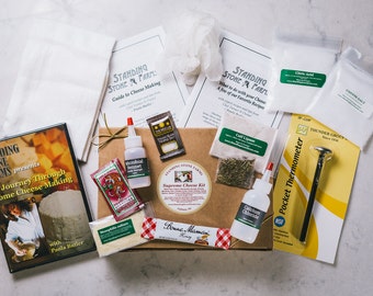 Standing Stone Farms Supreme Cheese Making Kit and Dvd