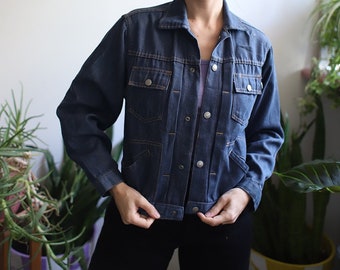 Vintage 1960er Jahre JcPenney Ranchcraft Jeansjacke