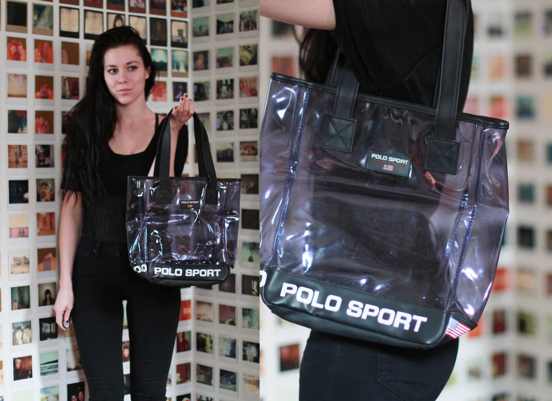 レトロ　未使用　【POLO　SPORT】　クリア　トートバッグ il_1080xN.590990736_ry08.jpg