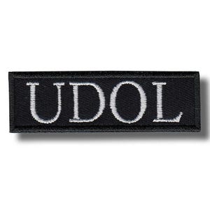 Udol Broderad Tygmärke Stryk-på Applikation 2fe94c