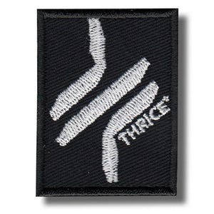 Thrice Embroidered Patch Badge Iron on Applique 09706b