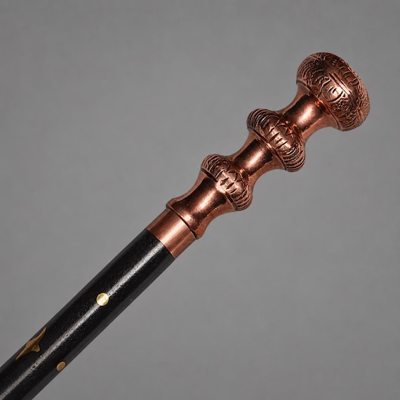 Wooden Walking Stick Cane | Elegant Classic Design, Men Women Support