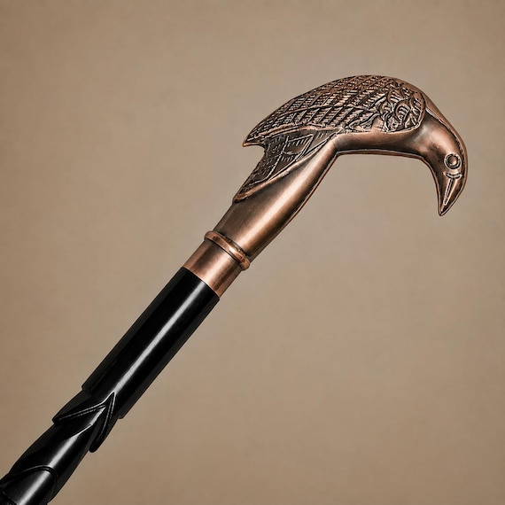 Handmade Wooden Walking Stick | Classic Design, Comfortable Handle (Men & Women)